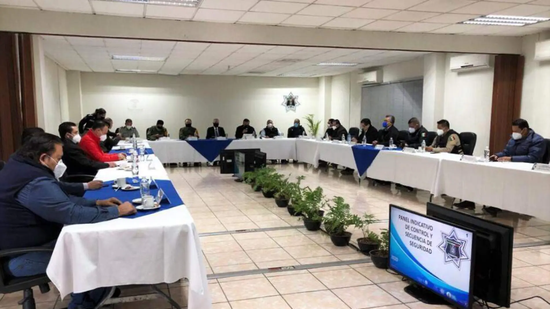 Panel Indicativo de Control y Secuencia de Seguridad Torreón